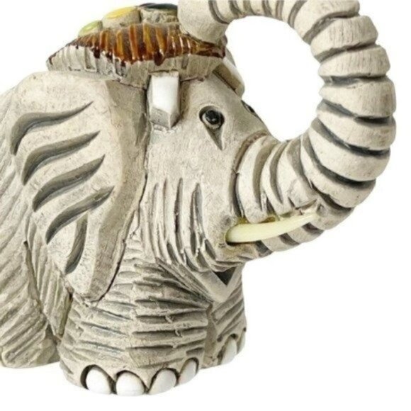 Artesania Rinconada Elephant Vintage Uruguay Retired  3" classic collection - Picture 4 of 16